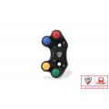 CNC Racing PRAMAC RACING LIMITED EDITION Left Hand Side Billet 4 Button RACE Switch for use with OE & Brembo RCS Brake Clutch Master Cylinders for Ducati Pangiale V2 CNC Racing PRAMAC RACING LIMITED EDITION Left Hand Side Billet 4 Button RACE Switch for use with OE & Brembo RCS Brake Clutch Master Cylinders for Ducati Pangiale V2